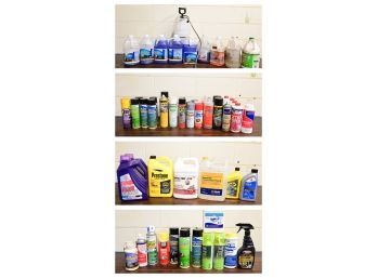 Large Selection Of Aerosals, Cleaners, Chemicals