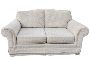Broyhill Two Cushion Upholstered Loveseat