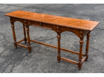 Drexel Wood Console Table