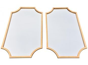 Pair Of Cooper Classics Lina Wall Mirrors