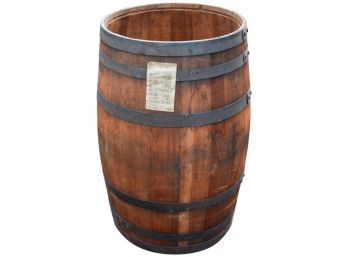 Lofts Pedigreed Seed Bound Brook, New Jersey Wooden Barrel With Iron Trim