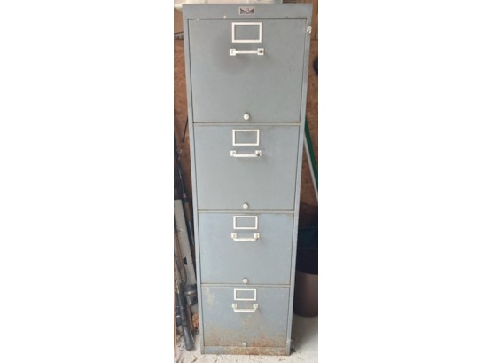 Quality Heavy Duty 'General Fireproofing Co.' 4 Drawer Filing Cabinet