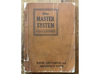 'The MASTER SYSTEM', Mathematics & Machinest Book