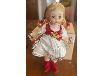 Cute Vintage 7 1/2' Doll, Named Kati  (per Attached Note)
