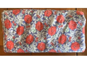 Gorgeous Vintage Coverlet Of ROSES!