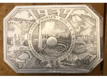 1939 NEW YORK WORLD'S FAIR Hot Plate (Still In Wraps)