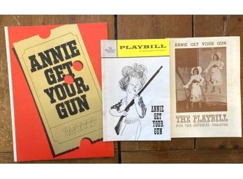 1946 Broadway Memorabilia 'ANNIE GET YOUR GUN', With Ethel Merman