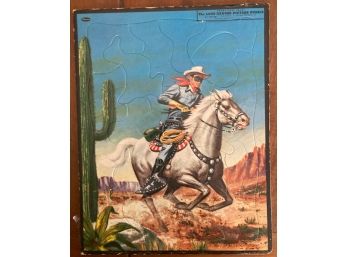 Vintage 'THE LONE RANGER PICTURE PUZZLE', By WHITMAN