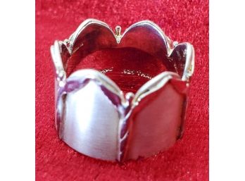 Size 8 Sterling Silver Designer Angel Ring ~ Lavaggi ~ 9.27 Grams