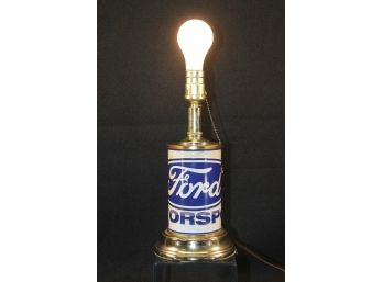 Cool Vintage Ford Motorsport License Plate Lamp