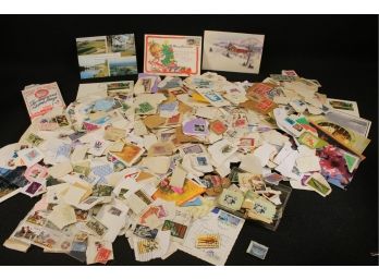 Mixed Large Vintage Lot Of Collectible U.s. Postage Stamps