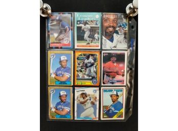 Blue Jays Cecil Fielder Vintage Baseball Collectible Card