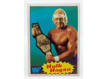 1985 Hulk Hogan Vintage Wrestling Collectible Card