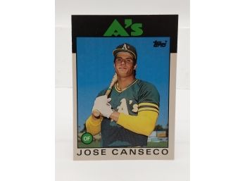 Jose Canseco Vintage Baseball Collectible Card