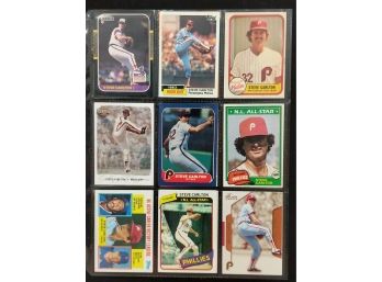 Phillies Steve Carlton Vintage Baseball Collectible Card