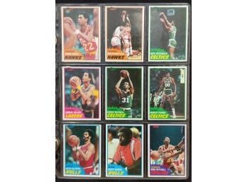 1980-82 Topps Singles Lot Vintage Basketball Collectible Card