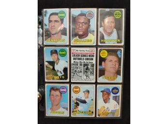 1969 Topps Singles Lot Vintage Baseball Collectible Card