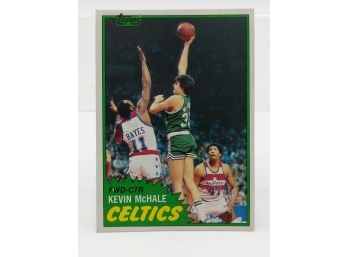 1981 Kevin McHale Vintage Basketball Collectible Card