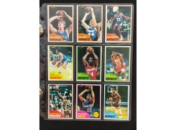 1981-82 Topps Singles Lot Vintage Basketball Collectible Card