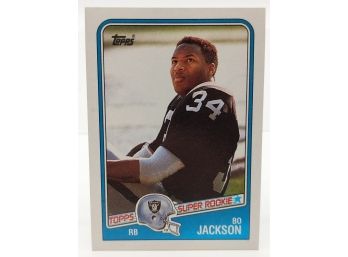 1988 Bo Jackson Vintage Football Collectible Card