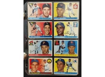 1955 Topps Singles Lot Vintage Baseball Collectible Card