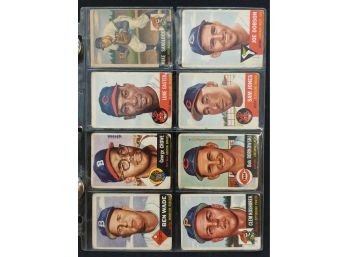 1953 Topps Singles Lot Vintage Baseball Collectible Cards