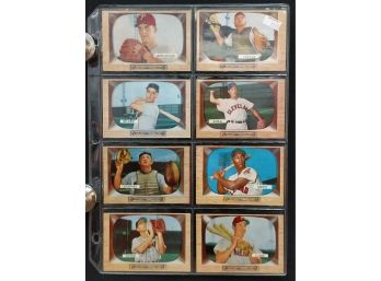 1955 Bowman Singles Lot Vintage Baseball Collectible Card