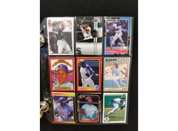Royals Bo Jackson Vintage Baseball Collectible Card