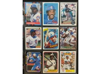 Cubs Andre Dawson Vintage Baseball Collectible Card