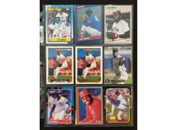Red Sox Lee Smith Vintage Baseball Collectible Card