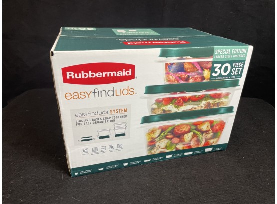 30pc Rubbermaid Container Set - Never Opened