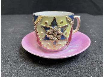 Antique Made In Germany 46 And 14 Tea Cup And Saucer