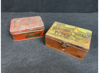 Antique Box Lot