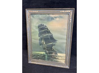 Picture Of Tall Ship In Frame