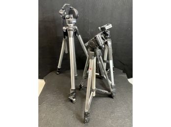 Lot Of 3 Photo/video Tripods