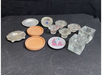 Misc Candle Holder Lot