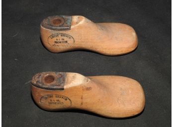 Antique Wooden Shoe Molds