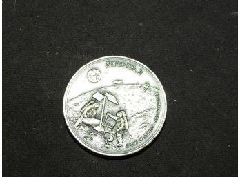 Apollo 12 Surveyor 3 Moon Landing Coin