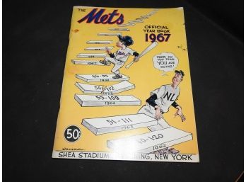 1967 New York Mets Official Yearbook