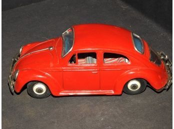 1960s Tin Litho VW Bug Battery Op Car