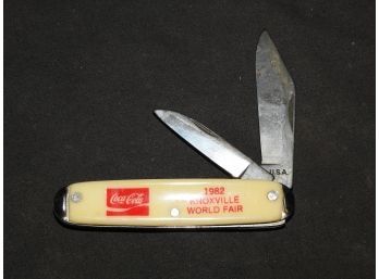 Vintage Coca Cola Folding Knife