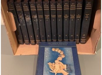 Complete 12 Vol. Set: My Book House, Illustrated, 1937, Plus Parents Guide