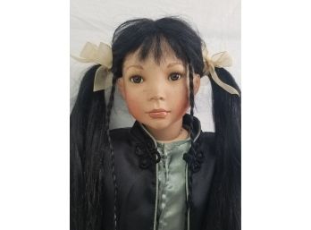 Mei Lin Asian Chinese Girl Doll - 30' Tall