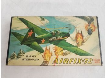 Vintage Airfix-72 IL-2M3 Stormavik Airplane Model 1:72 Scale