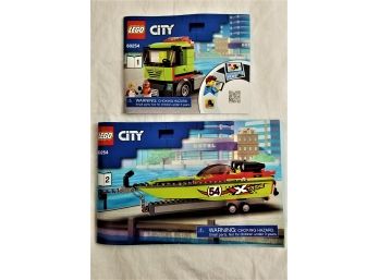 LEGO City Great Vehicles - Race Boat Transporter #60254 Used