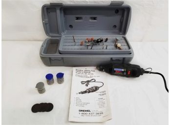 Dremel MultiPro Variable Speed Rotary Tool And Accessories With Case #395 Type A