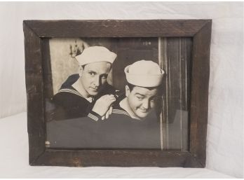 Framed Picture Of Abbott And Costello
