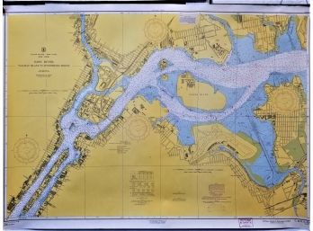 East River Tallman Island To Queensboro Bridge Nautical Map #3
