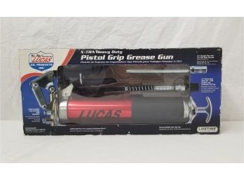 Lucas Oil Products Heavy Duty Pistol Grip Grease Gun - New