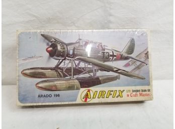 Vintage Airfix Arado 196 Seaplane Airplane Model Kit 1:72 Scale - Sealed
